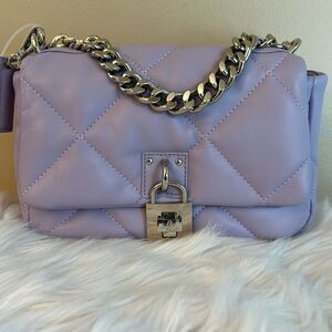 NWOT Steve Madden (Btulsa) Quilted/ Shoulder Crossbody Bag - Lavender